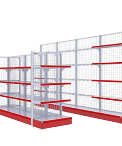 Kệ siêu thị đôi 4 tầng 150c90cm