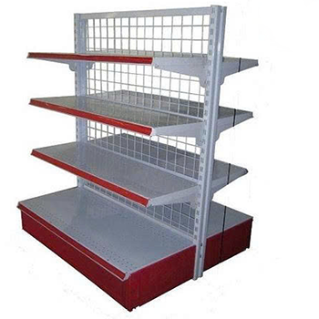 Kệ siêu thị đôi 5 tầng 180x120cm - Ảnh 2