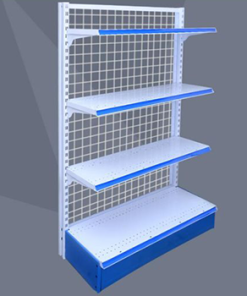 Kệ siêu thị đơn 4 tầng 150x90cm